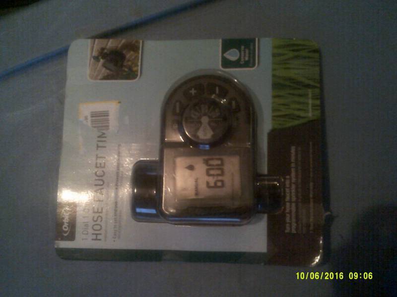 1 DIAL HOSE FAUCET TIMER BY ORBIT