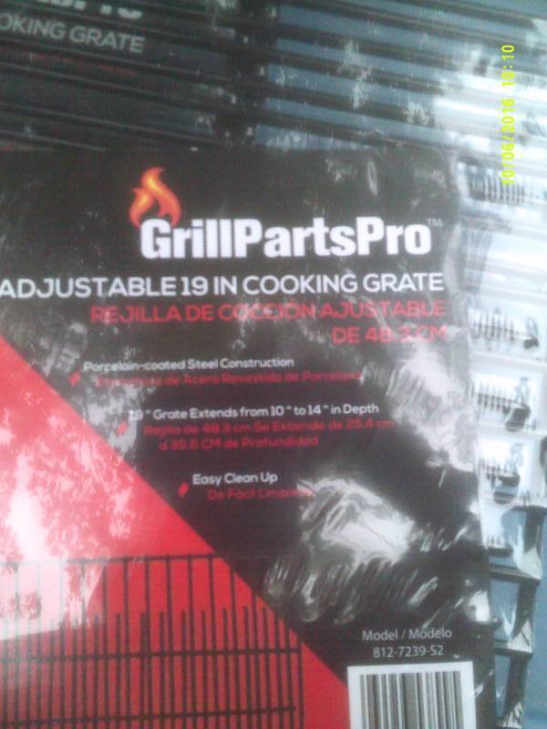 19 INCH GRILL GRATES