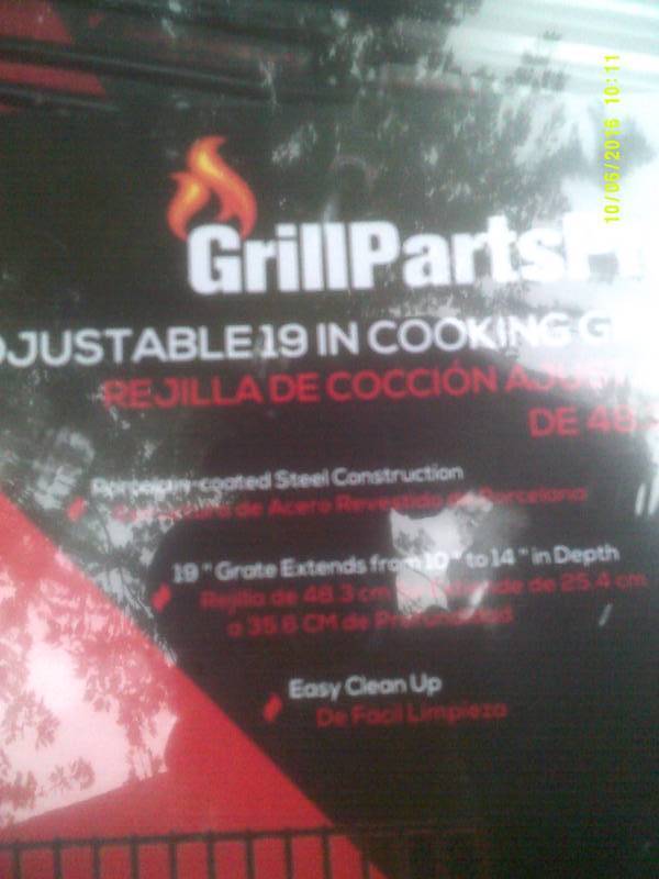 19 INCH GRILL GRATES