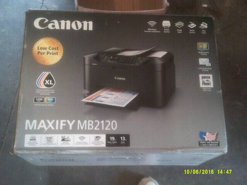 CANON MAXIFY MB 2120 PRINTER
