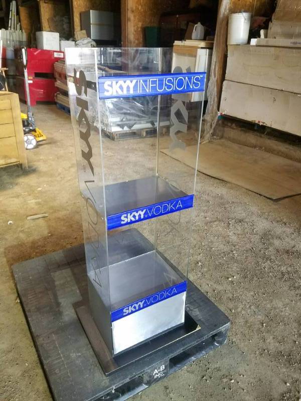 lot 20 image: Sky Vodka Display