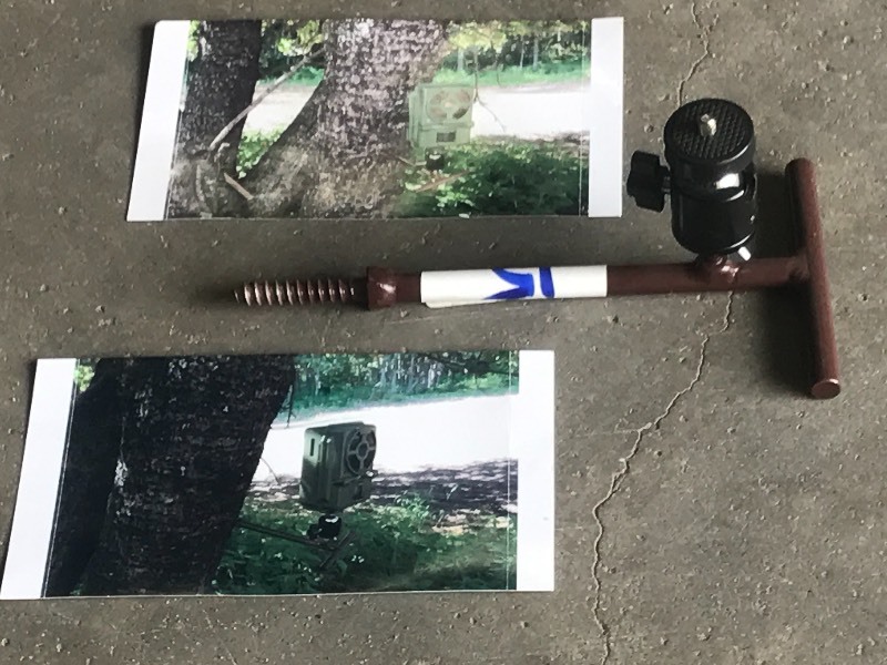 lot 15 image: Custom Made Game Camera Mount