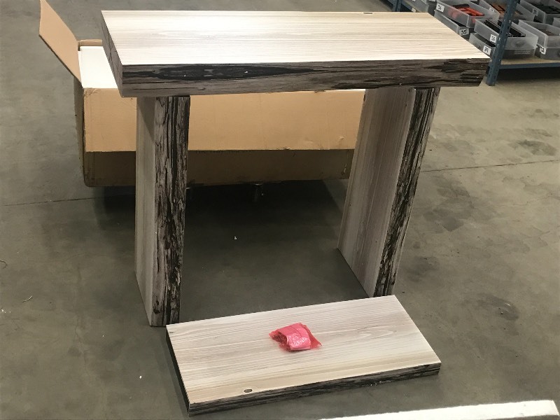 lot 38 image: Castle Creek Tree Trunk Console Table