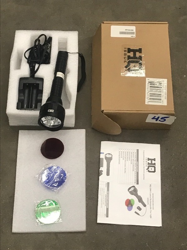 lot 45 image: HQ Tactical Light