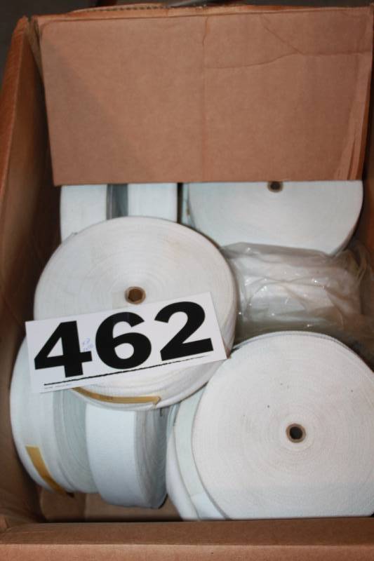 100 yards (2 rolls of 50 yards) Solid Color Cotton Webbing 2-12