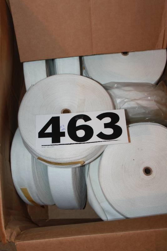 150 yards (3 rolls of 50 yards) Solid Color Cotton Webbing 2-12