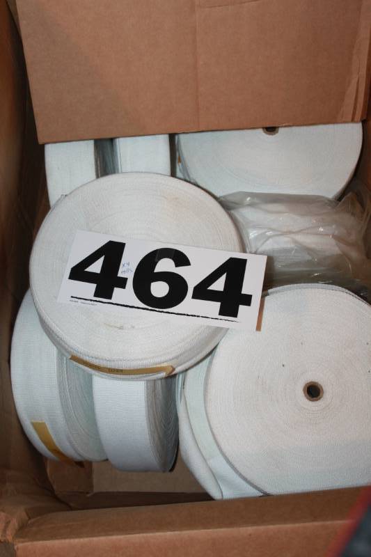 200 yards (4 rolls of 50 yards) Solid Color Cotton Webbing 2-12