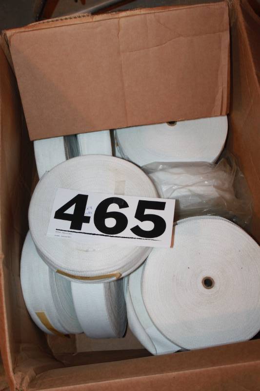200 yards (4 rolls of 50 yards) Solid Color Cotton Webbing 2-12