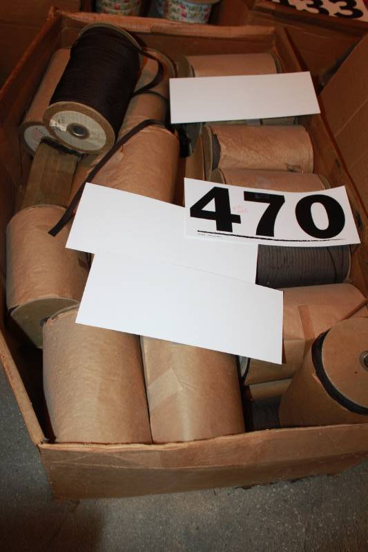 1,440 yards (10 rolls of 144 yards) Rayon Foldover Braid 1 folded to 12 wide