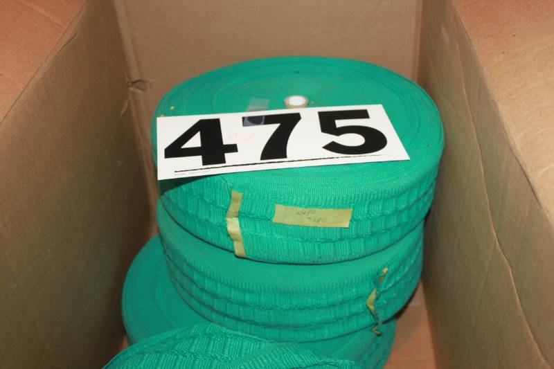 150 yards (3 rolls of 50 yards) Solid Color Cotton Webbing 3-12