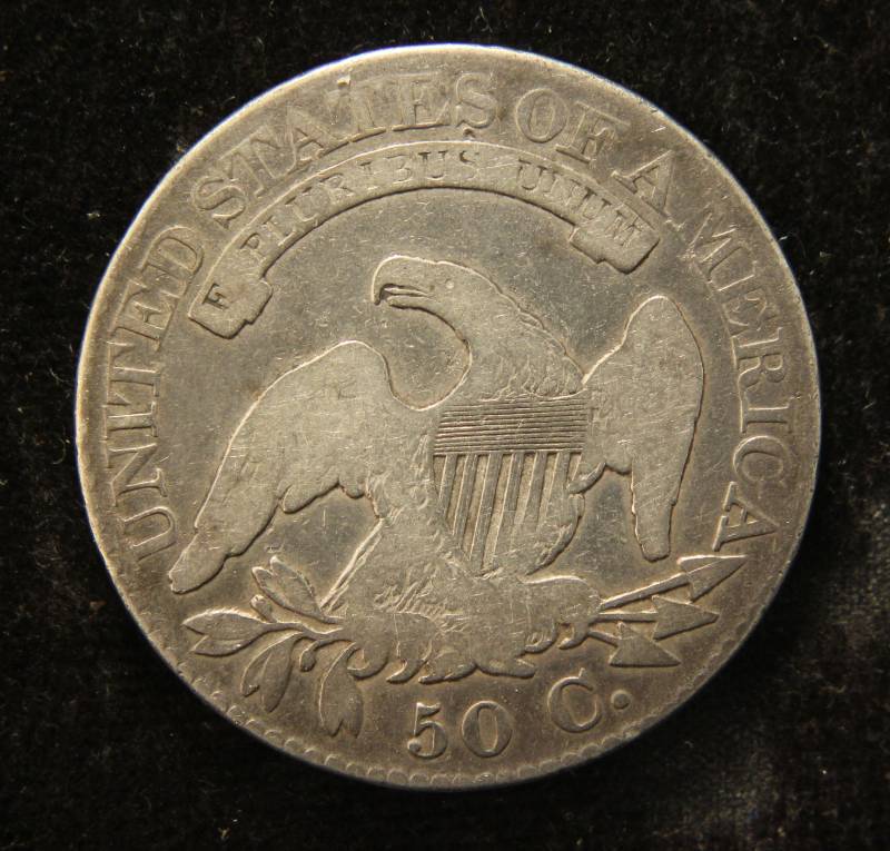 18244 US BUST SILVER HALF DOLLAR