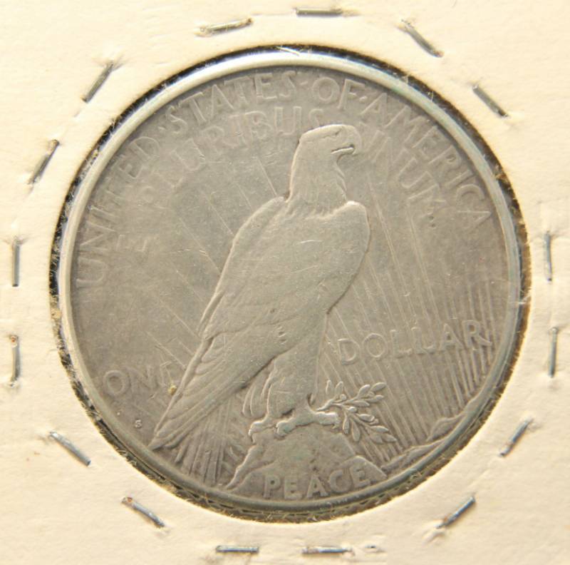 1922-S PEACE SILVER DOLLAR