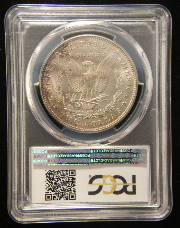 1887 MORGAN SILVER DOLLAR MS64 PCGS