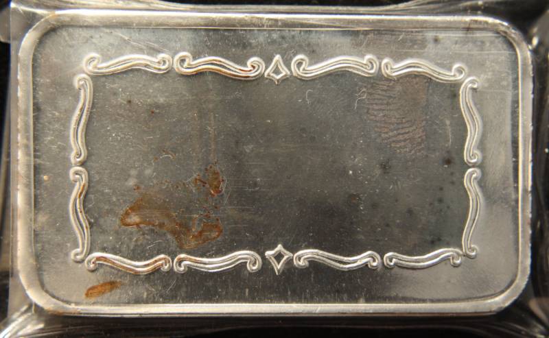 5 TROY OZ. .999 FINE SILVER COVERED WAGON GOLDEN STATE MINT