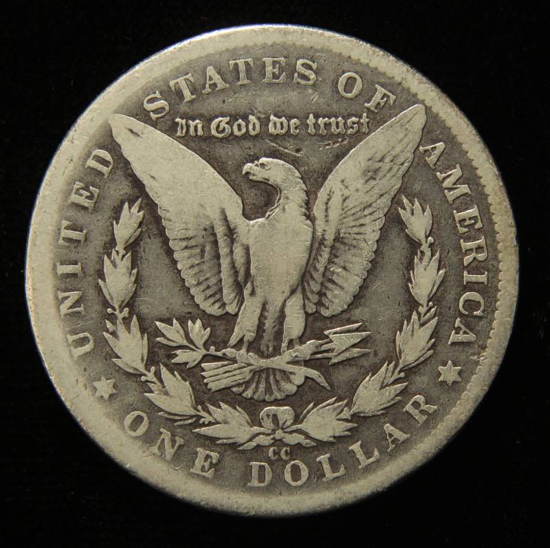 1889-CC  CARSON CITY MORGAN SILVER DOLLAR