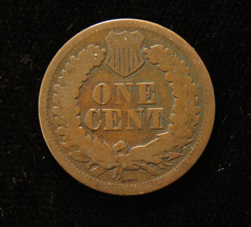1864 WITH L US INDIAN HEAD CENT (POINTED BUST VARIETY)
