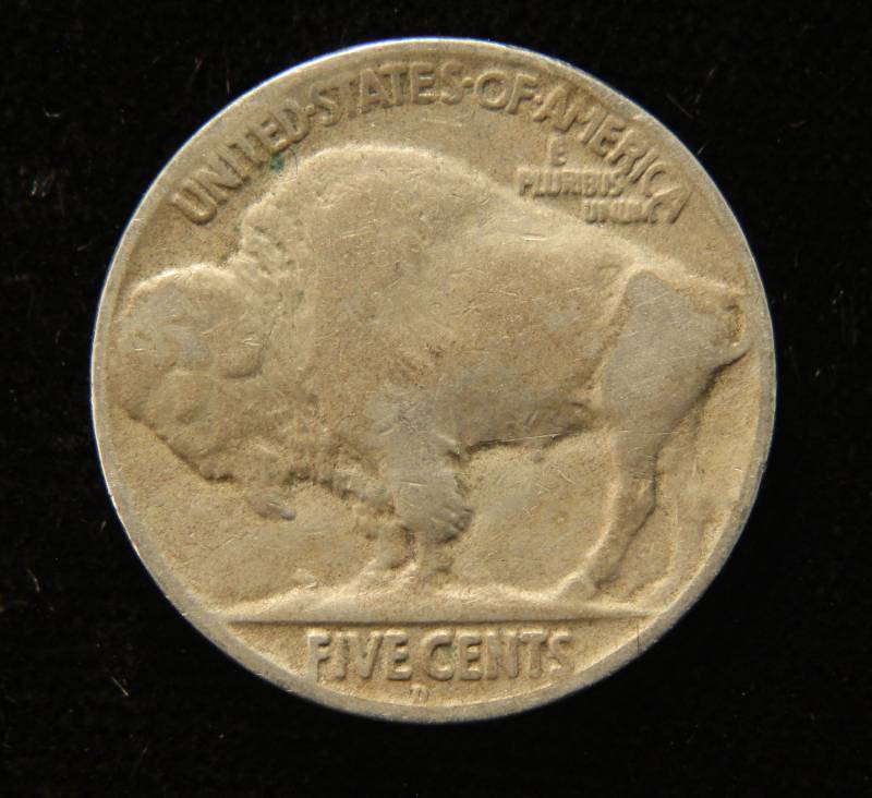 1920-D US BUFFALO NICKEL FINE