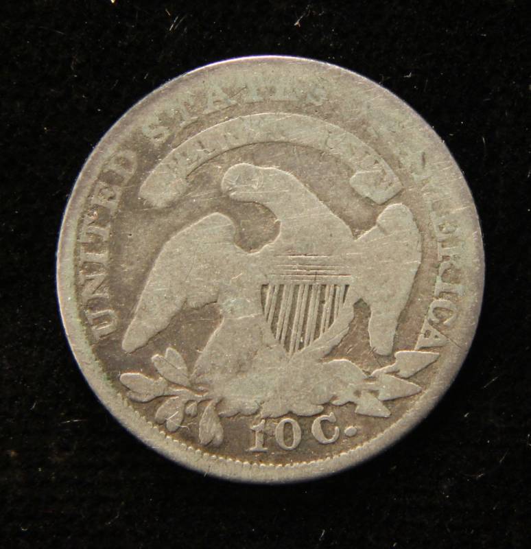 1835 US CAPPED BUST SILVER DIME