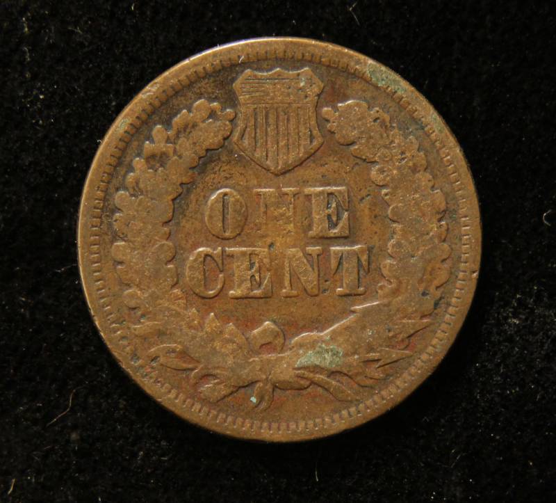 1869 INDIAN HEAD CENT BETTER DATE COIN