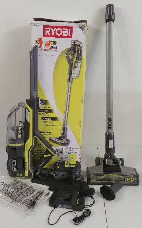 lot 4 image: Ryobi EVERCHARGE ONE System Stick Vacume