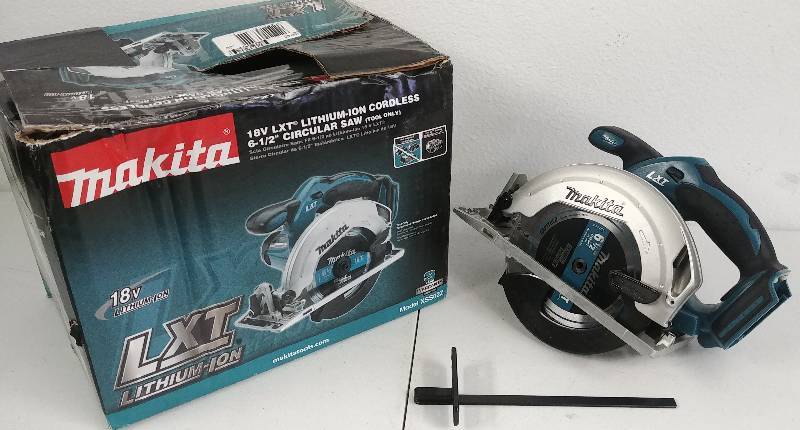 lot 51 image: Makita LXT 18v Cordless 6 12 Circular Saw