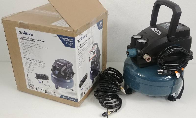 lot 61 image: Anvil 2gal Pancake Air Compressor