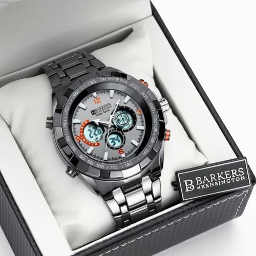 lot 15 image: Mega Sport Grey Mens Timepiece