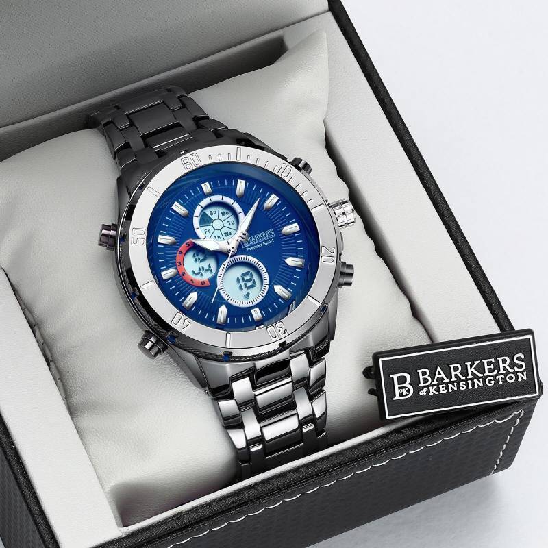 lot 20 image: Premier Sport Blue Mens Timepiece