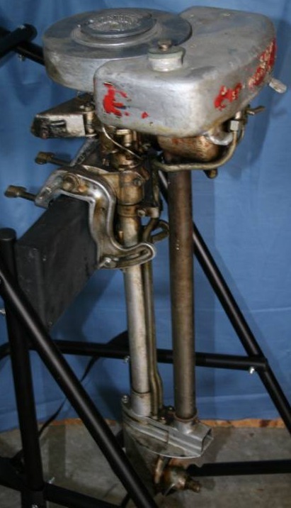lot 61 image: Johnson Vintage Outboard Motor