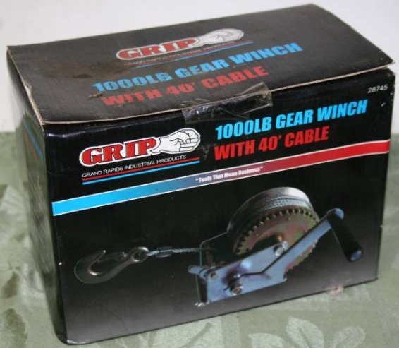 lot 114 image: Gear Winch