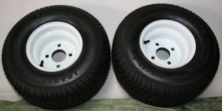 lot 197 image: Trailer Tires on Rims