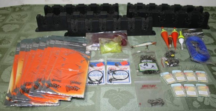 lot 343 image: Rod Holders, Lures, and More