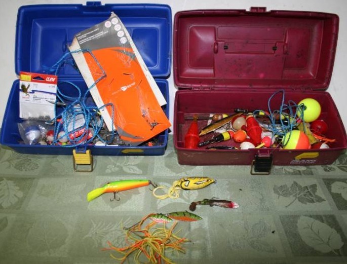 lot 352 image: Tackle Boxes with Contents