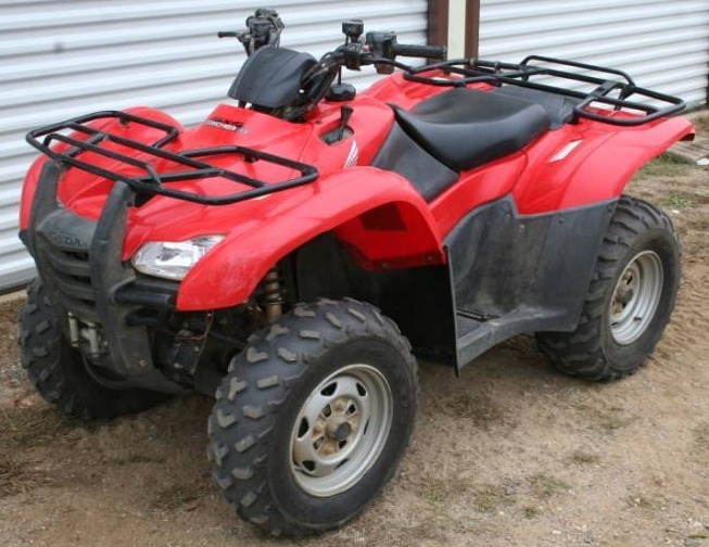 lot 9 image: 2009 Honda Rancher AT ATV