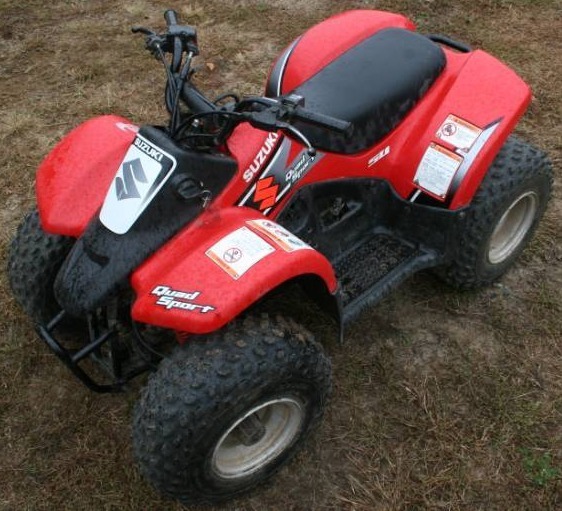 lot 12 image: 2003 Suzuki Quad Sport 50 ATV