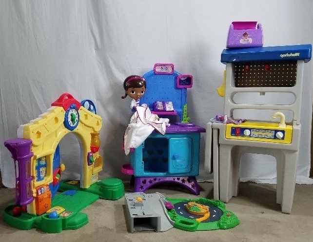 lot 16 image: Lot of three Kids Toy Sets Fisher Price & Disney
