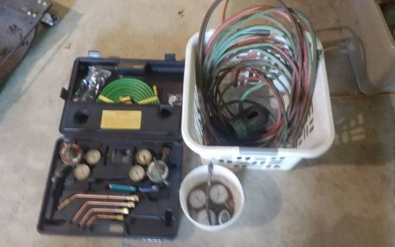 lot 49 image: Regulators, Gauges, Torch Hoses, Other Related