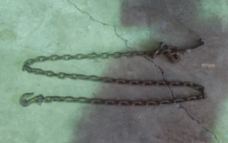 lot 67 image: 9 Ft. Chain 516 With Hooks