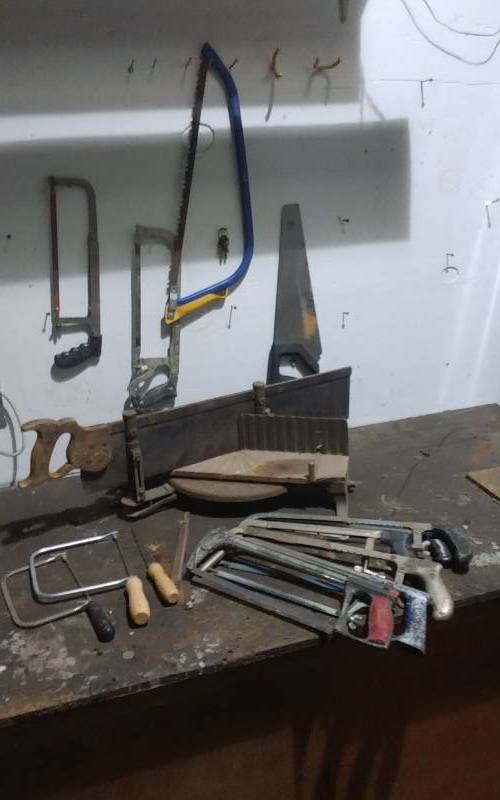 lot 104 image: Stanley Miter Box & Saw, Other Hand Saws