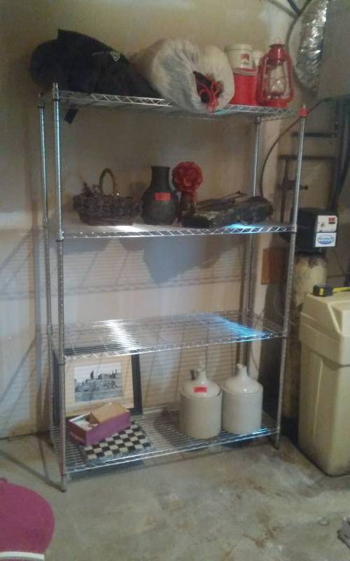 lot 228 image: 4-Tier Wire Rack NSF Commercial Quality