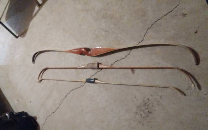 lot 256 image: 3-Recurve Bows