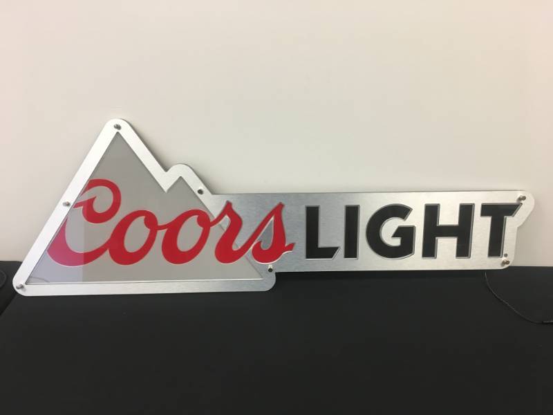 Coors light 2024 led sign