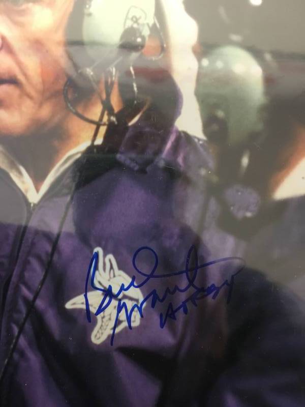 lot 71 image: Minnesota Vikings - Bud Grant Autographed 8 x 10