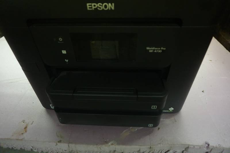 lot 32 image: Epson Model WF4730 PrinterCopy Machine