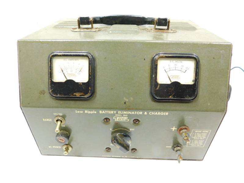 lot 11 image: EICO Model 1060 Battery Eliminator & Charger