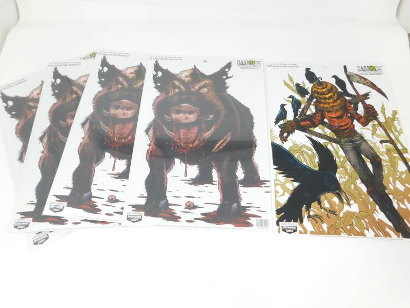 lot 18 image: Thirty Two Smokehouse Darkotic Targets & Five Final Harvest Darkotic Targets
