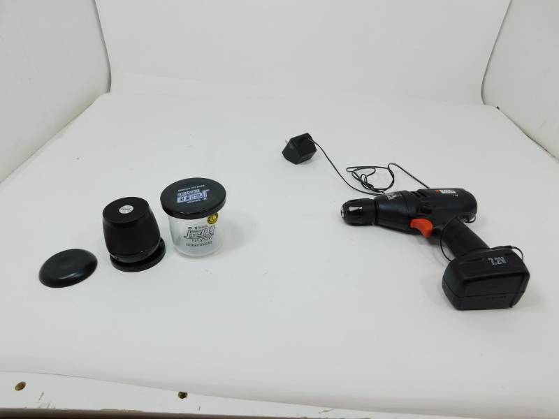 lot 47 image: Black & Decker 7.2 Volt Cordless Drill & A Bluetooth JAM Classic Wireless Speaker