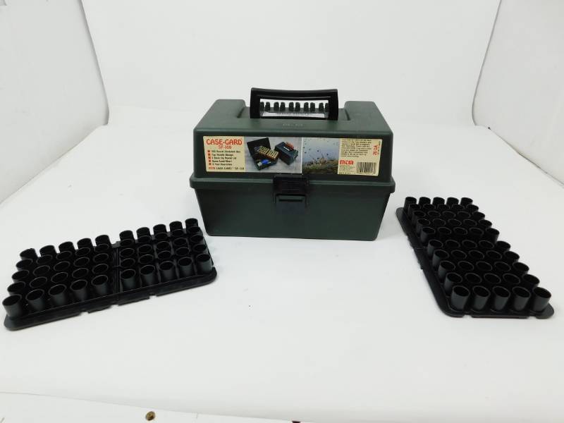 lot 49 image: MTM CASE-GARD  SF - 100 Round Shotshell Box