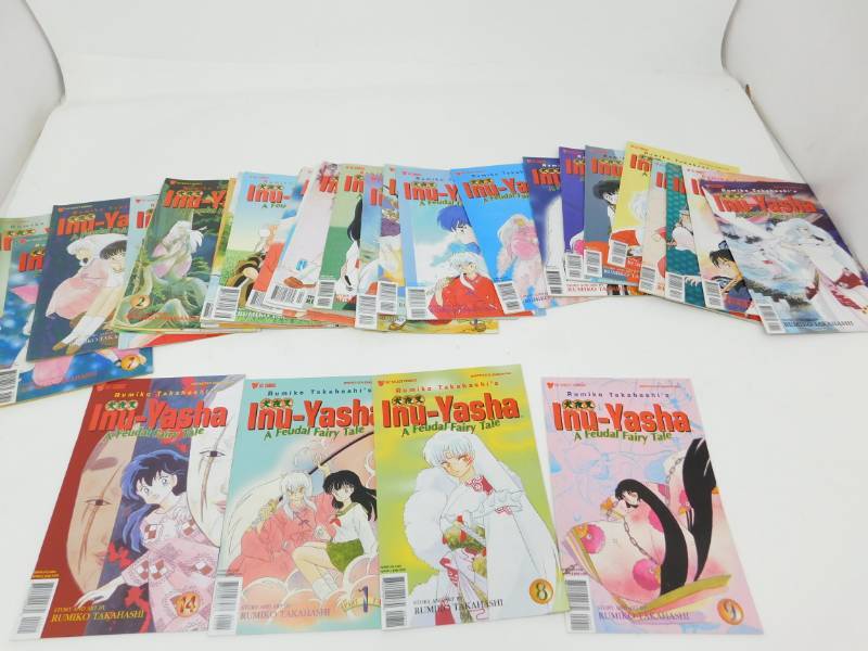 lot 71 image: Thirty-Three Rumiko Takahashis INU-YASHA Comic Books
