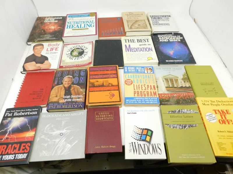 lot 96 image: Twenty-Two Miscellaneous Informational Books
